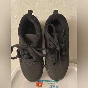 Heelys Kids Black Lace-Up Skate Sneakers